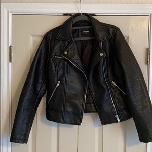 Vegan leather jacket